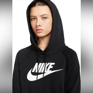 BLACK nike womens hoodie